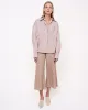 Puro Flared Cropped Trousers Beige sold by Ivalo.com