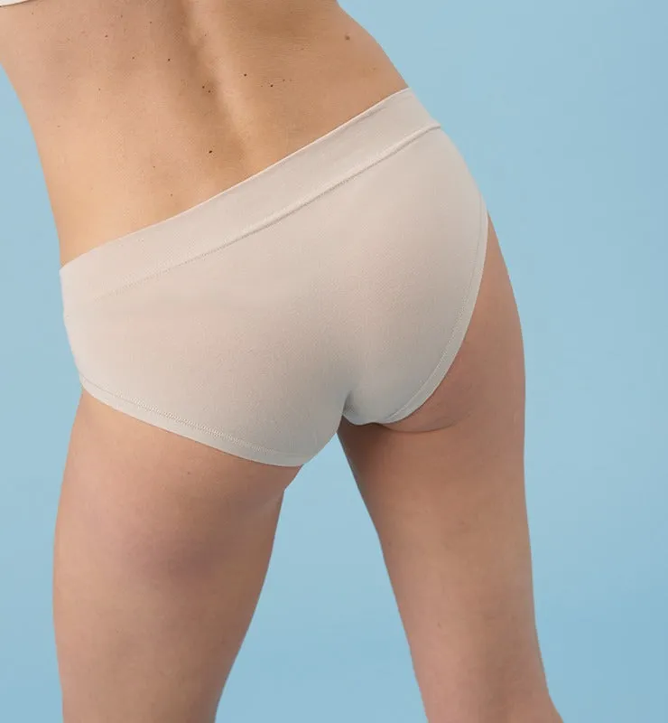 Briefs Natural Fabric Seashell White - 2 Pack sold by Ivalo.com product image thumbnail 3