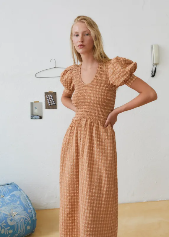 Canyon Blush Dress Orange made by Ivalo.com