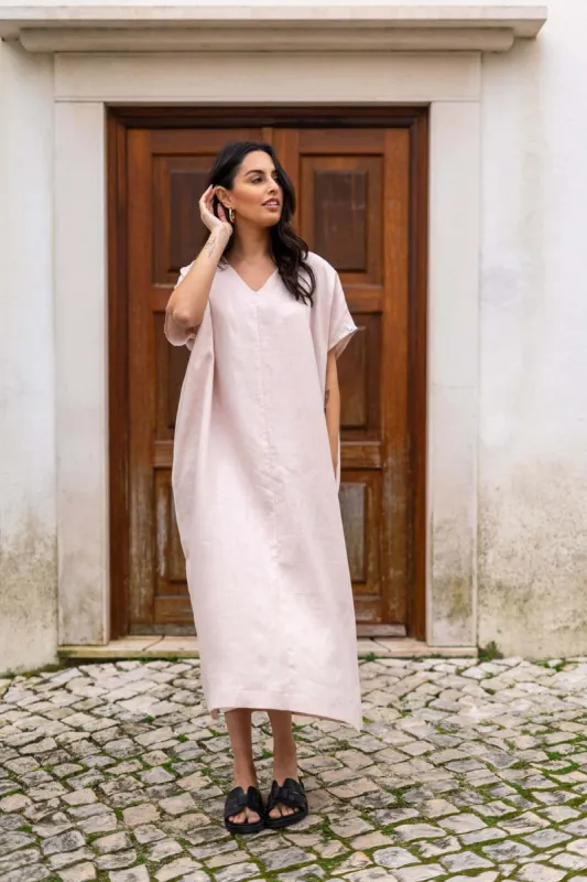 Naomi Dress Sandshell Beige sold by Ivalo.com