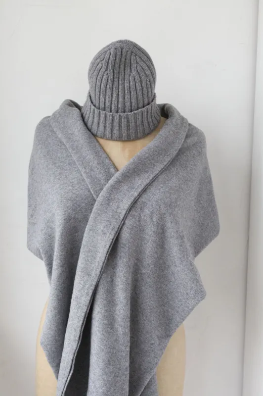 Utö Merino Wool Scarf Grey sold by Ivalo.com
