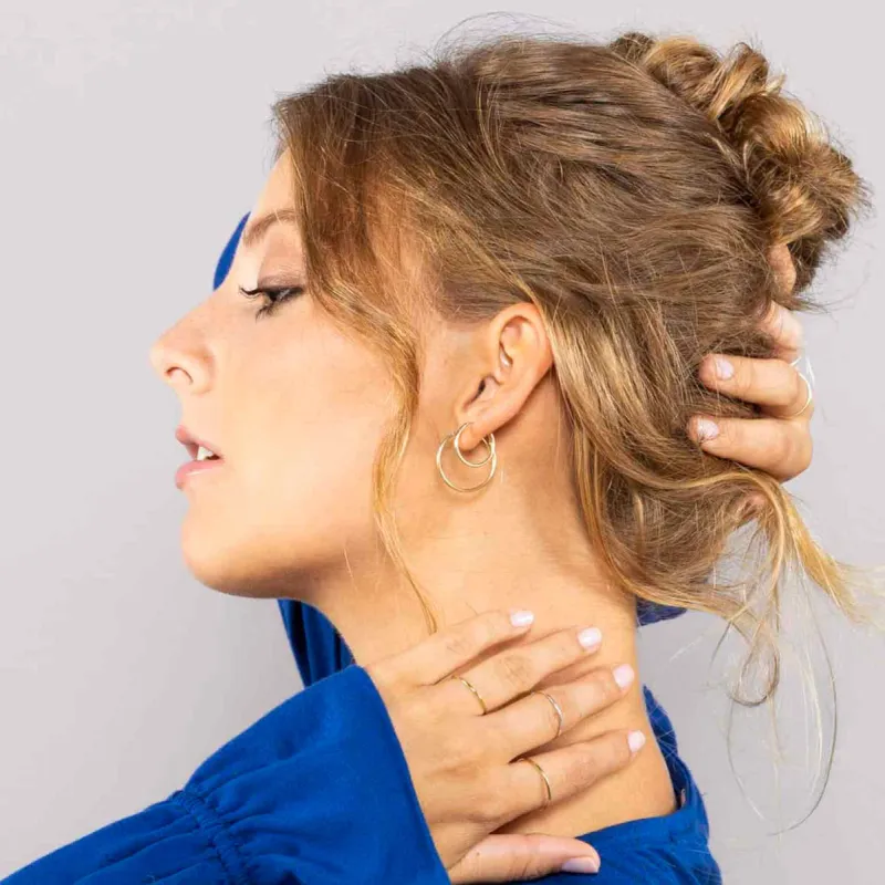 Simple Hoop Set sold by Ivalo.com