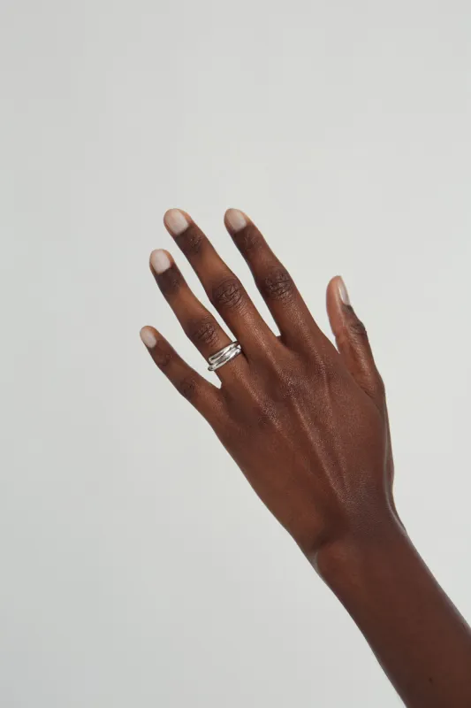 Duo Ring Silver sold by Ivalo.com