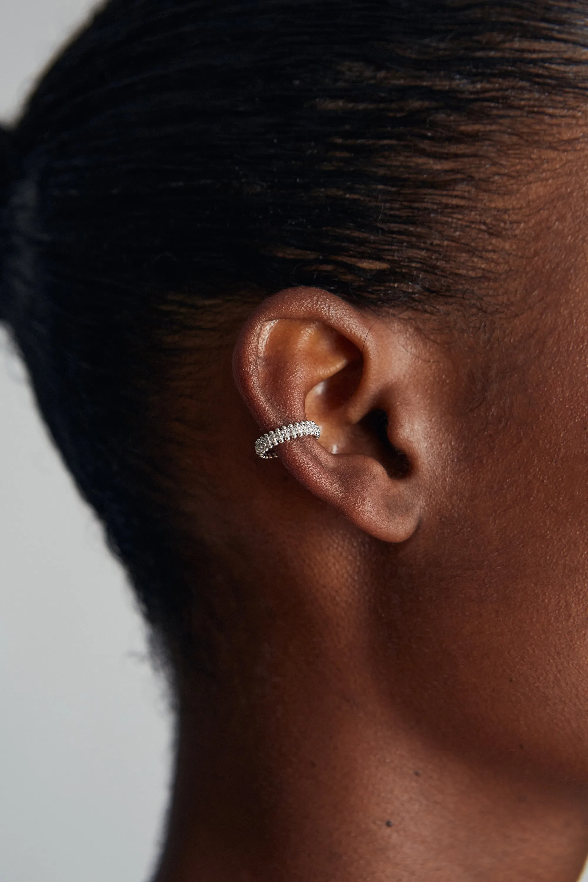 Zirconita Earcuff Silver sold by Ivalo.com