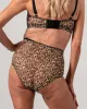 Mesh Highwaist Briefs Leopard sold by Ivalo.com