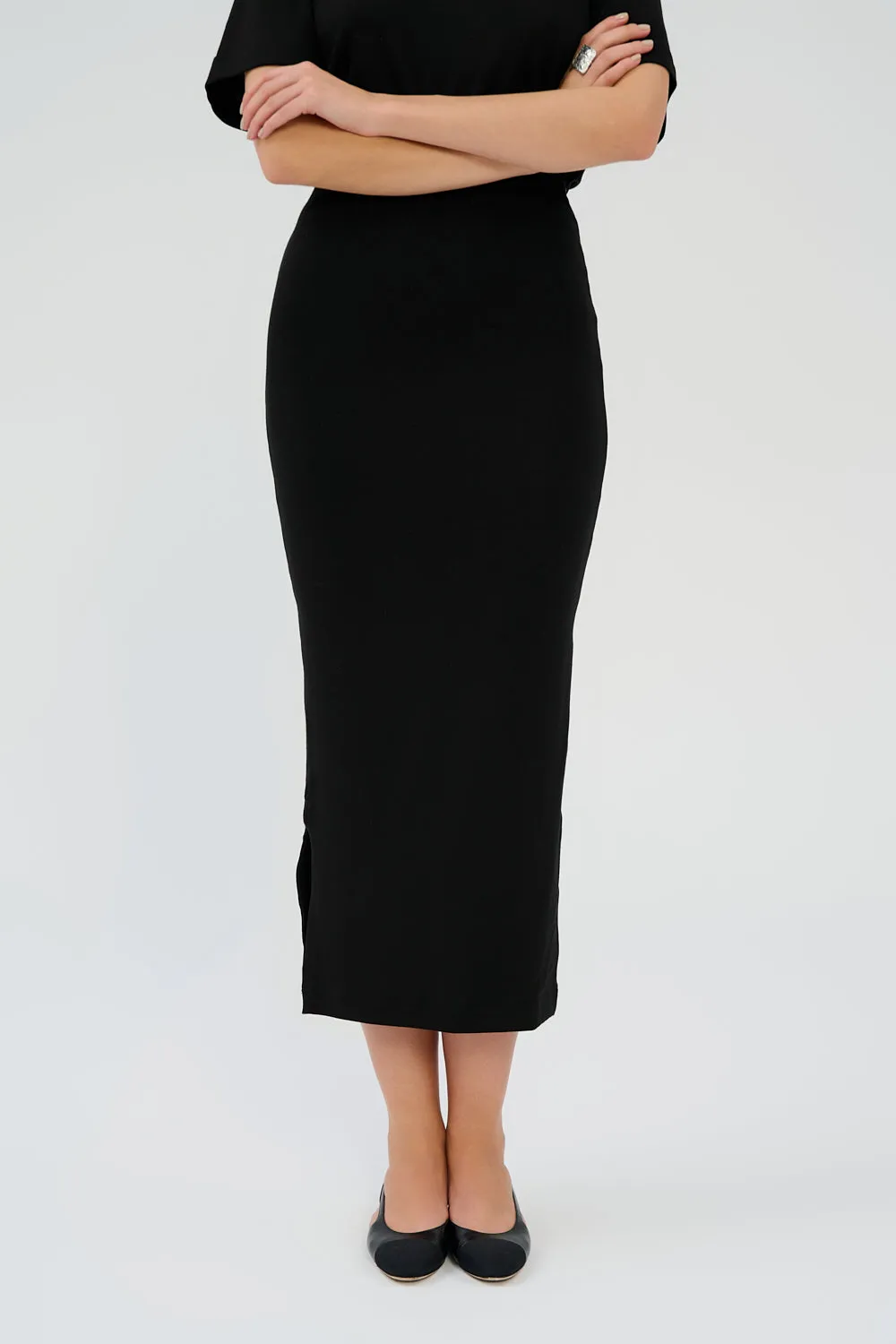 Saint Body Midi Skirt Black sold by Ivalo.com
