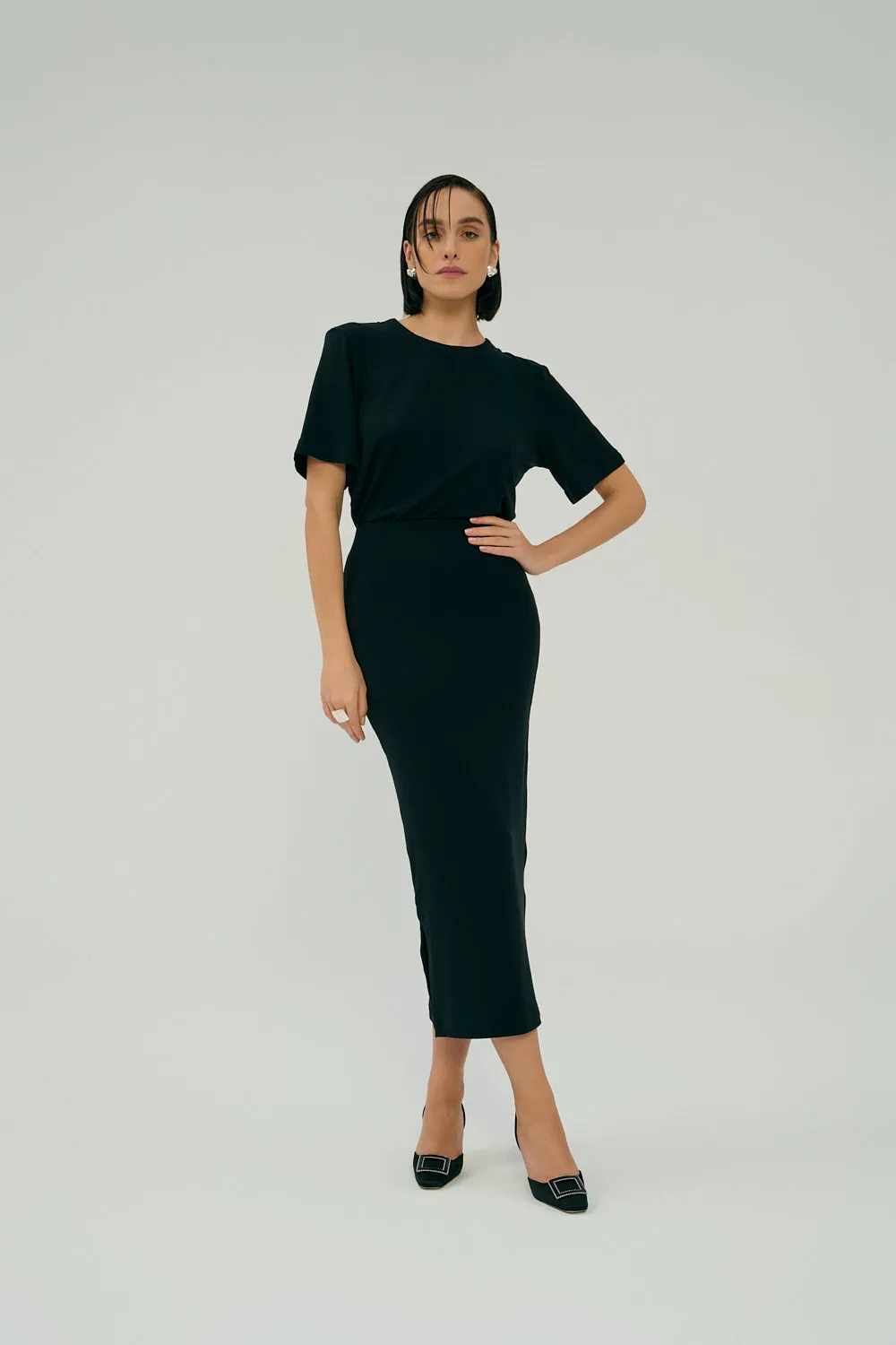 Saint Body Midi Skirt Black sold by Ivalo.com product image thumbnail 3