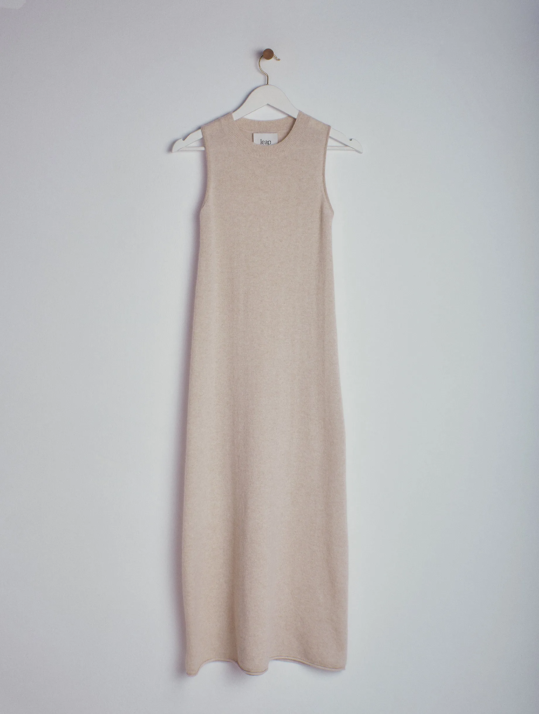 Ximena Cashmere Knitted A-line Dress Ecru sold by Ivalo.com product image thumbnail 4