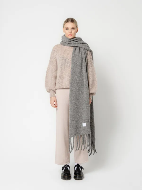Alpaca Wool Maxi Scarf sold by Ivalo.com