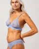 Lace Triangle Bralette Light Blue sold by Ivalo.com