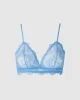 Lace Triangle Bralette Light Blue sold by Ivalo.com