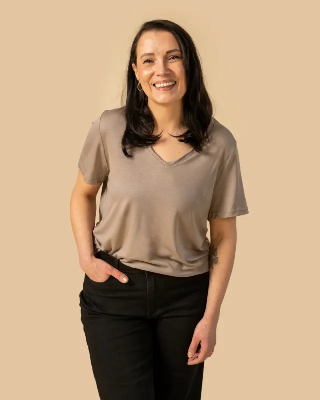 Aava T-Shirt Beige sold by Ivalo.com