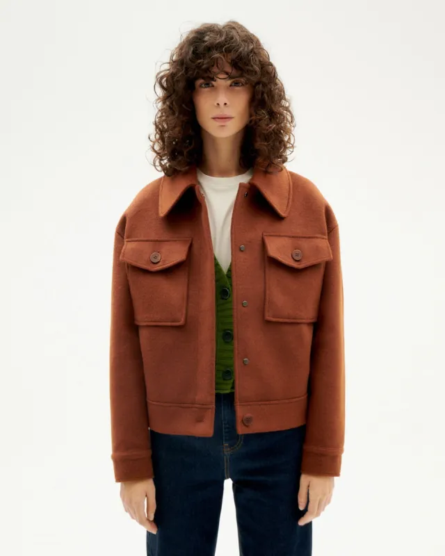 Frankie Jacket Brown sold by Ivalo.com