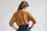 Guguan Blouse Mustard sold by Ivalo.com
