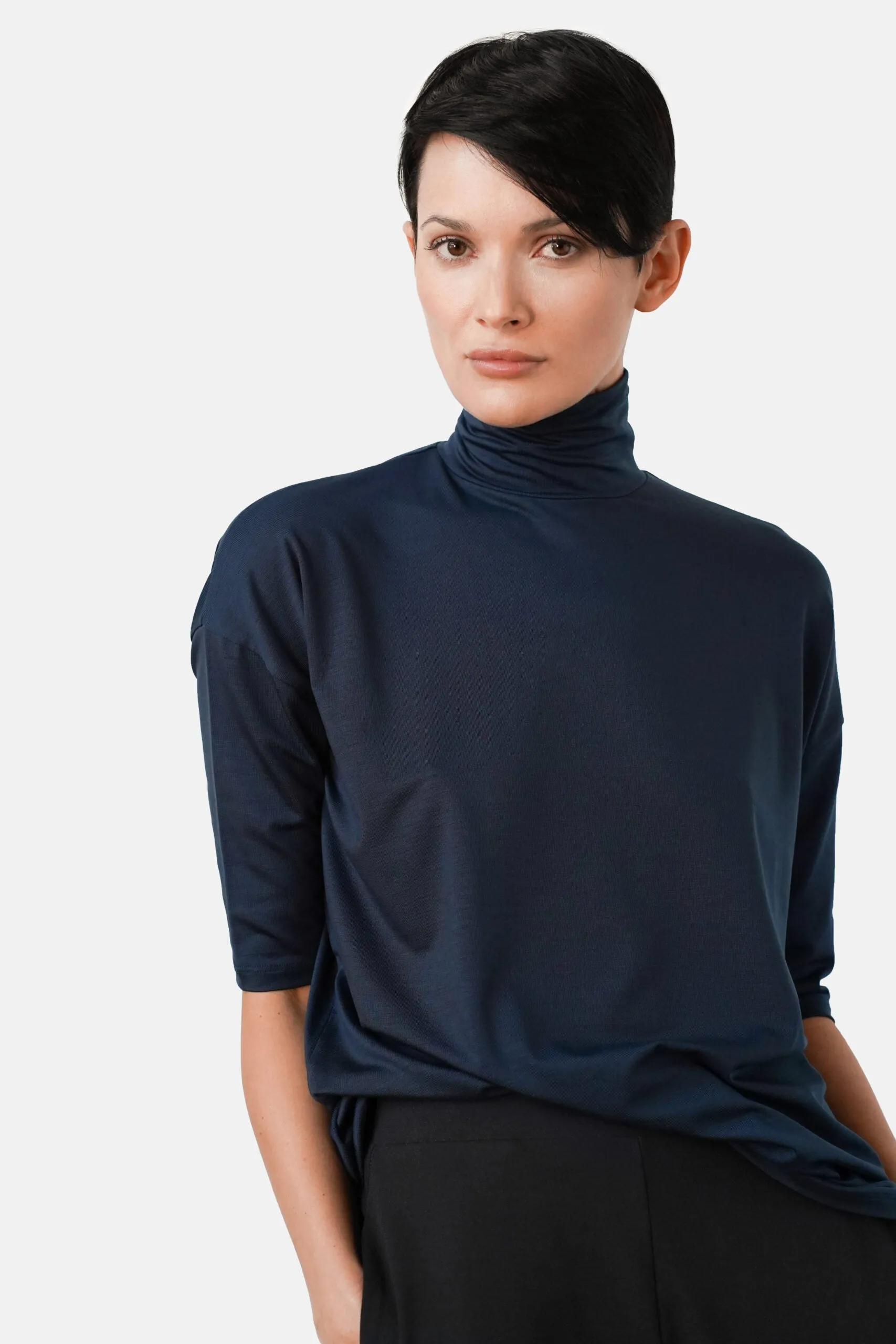 Tomasine Turtleneck Top Marine sold by Ivalo.com product image thumbnail 3