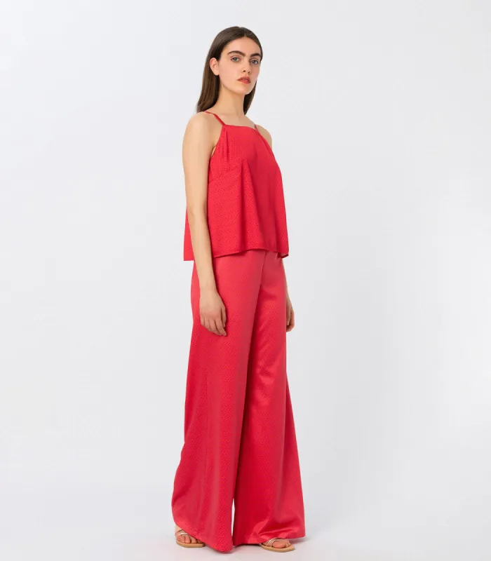 Giselle Print Flared Pants sold by Ivalo.com