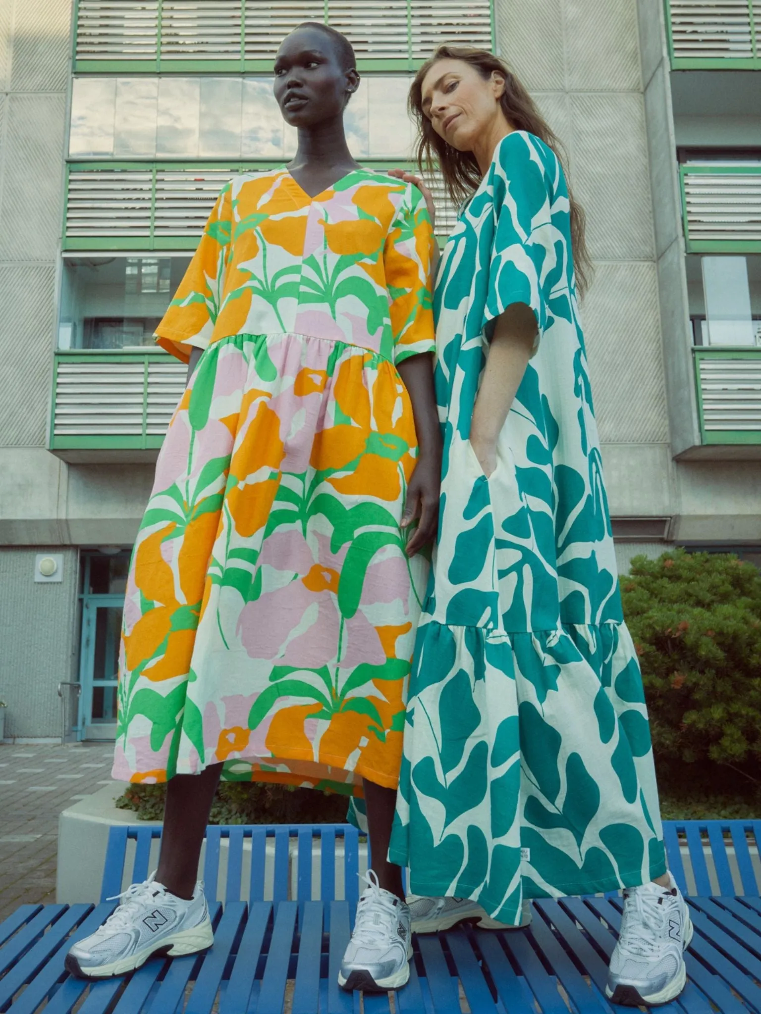 Greenery Muslin Maxi Dress Green sold by Ivalo.com product image thumbnail 3