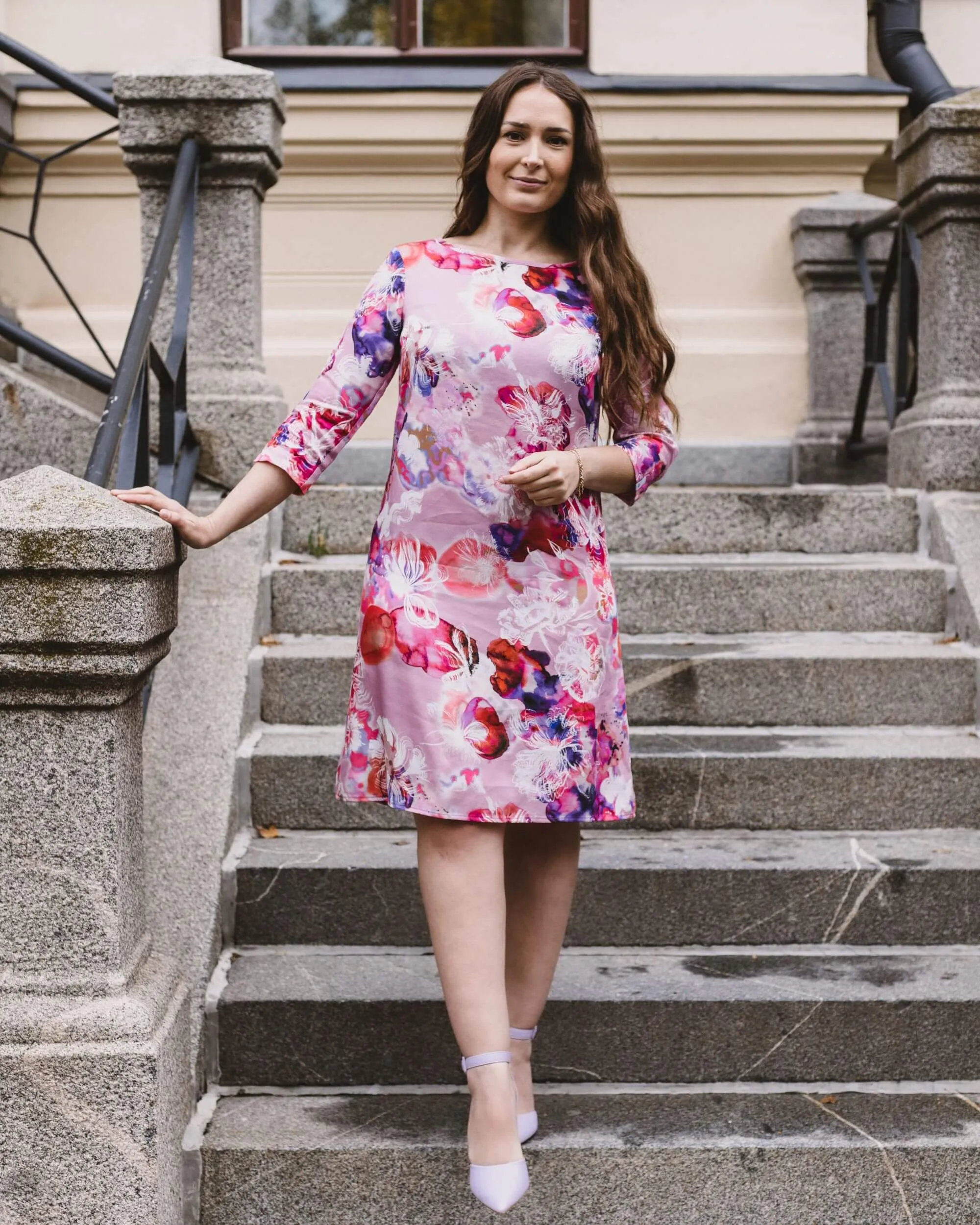 Classic Dress Coral Reef Pink sold by Ivalo.com