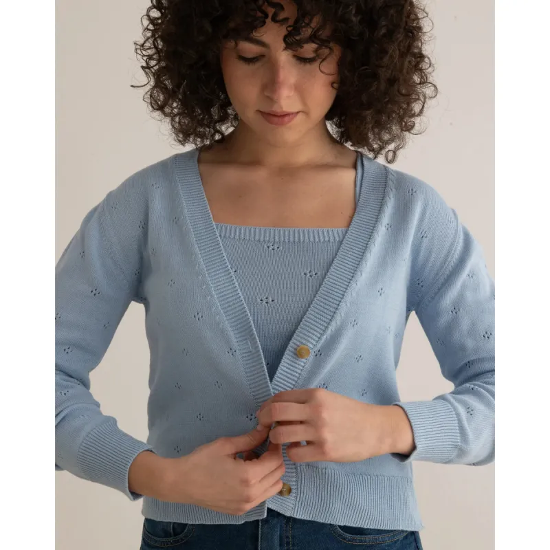 Rebeca Cardigan Blue sold by Ivalo.com