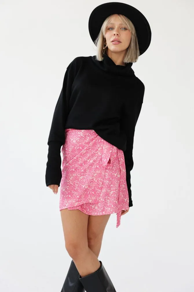 Nila Wrap Skirt Patterned Pink sold by Ivalo.com