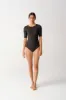 Simone Bodysuit Ebano Black sold by Ivalo.com