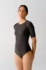 Simone Bodysuit Ebano Black sold by Ivalo.com
