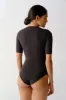 Simone Bodysuit Ebano Black sold by Ivalo.com