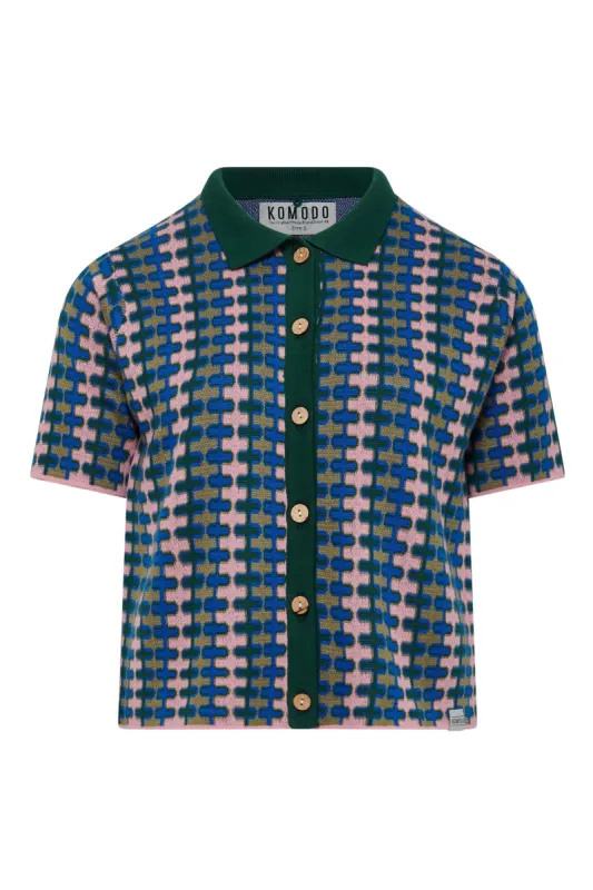 Clara Cardigan Green/Pink sold by Ivalo.com