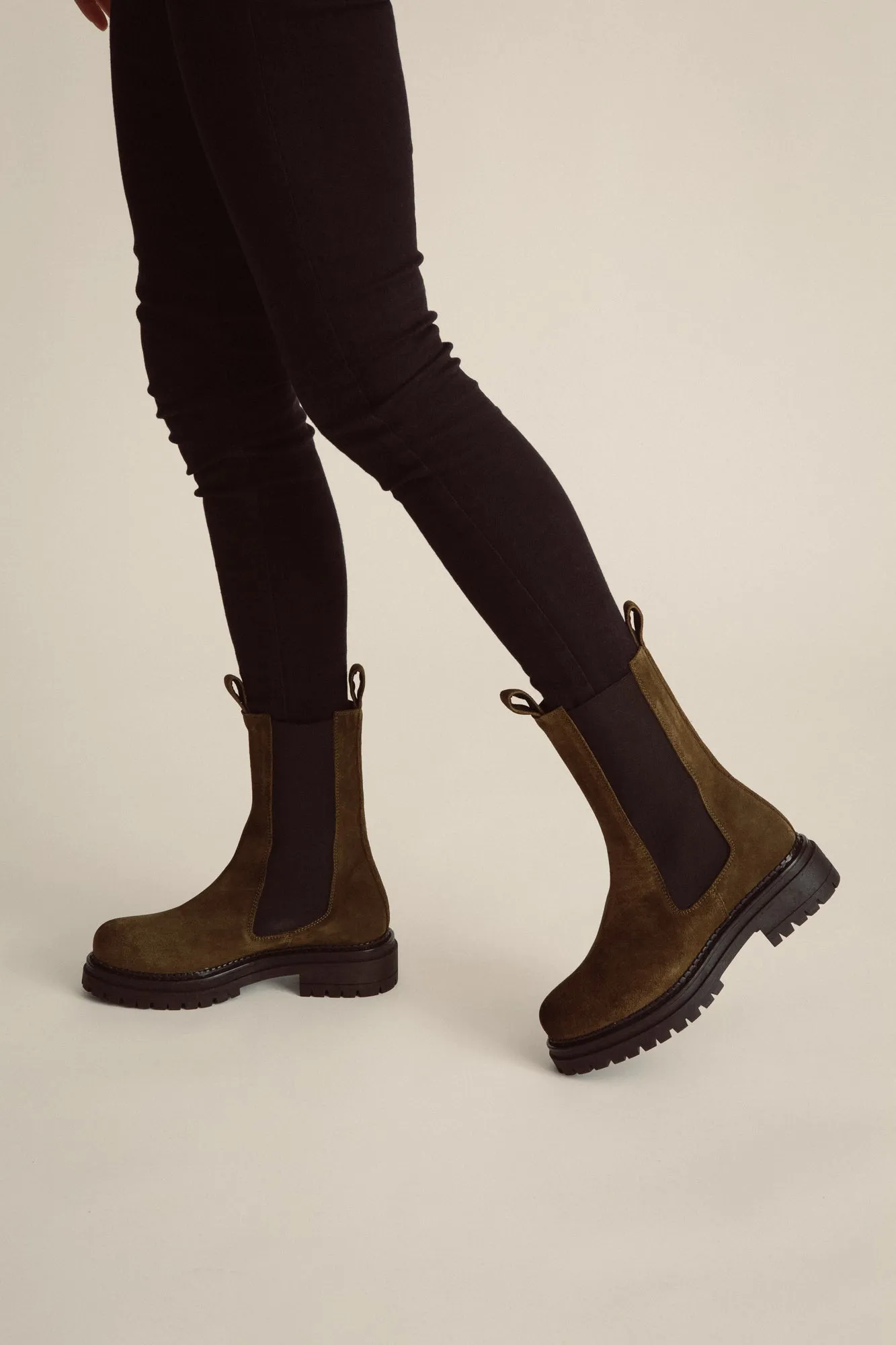 Chelsea High Boots Khaki sold by Ivalo.com product image thumbnail 2