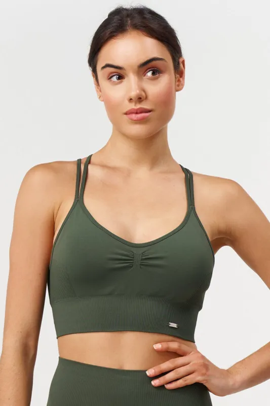 Yin Yang Sports Bra Green sold by Ivalo.com