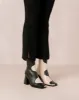 Blair Ankle Boots Bicolor Black Cream sold by Ivalo.com