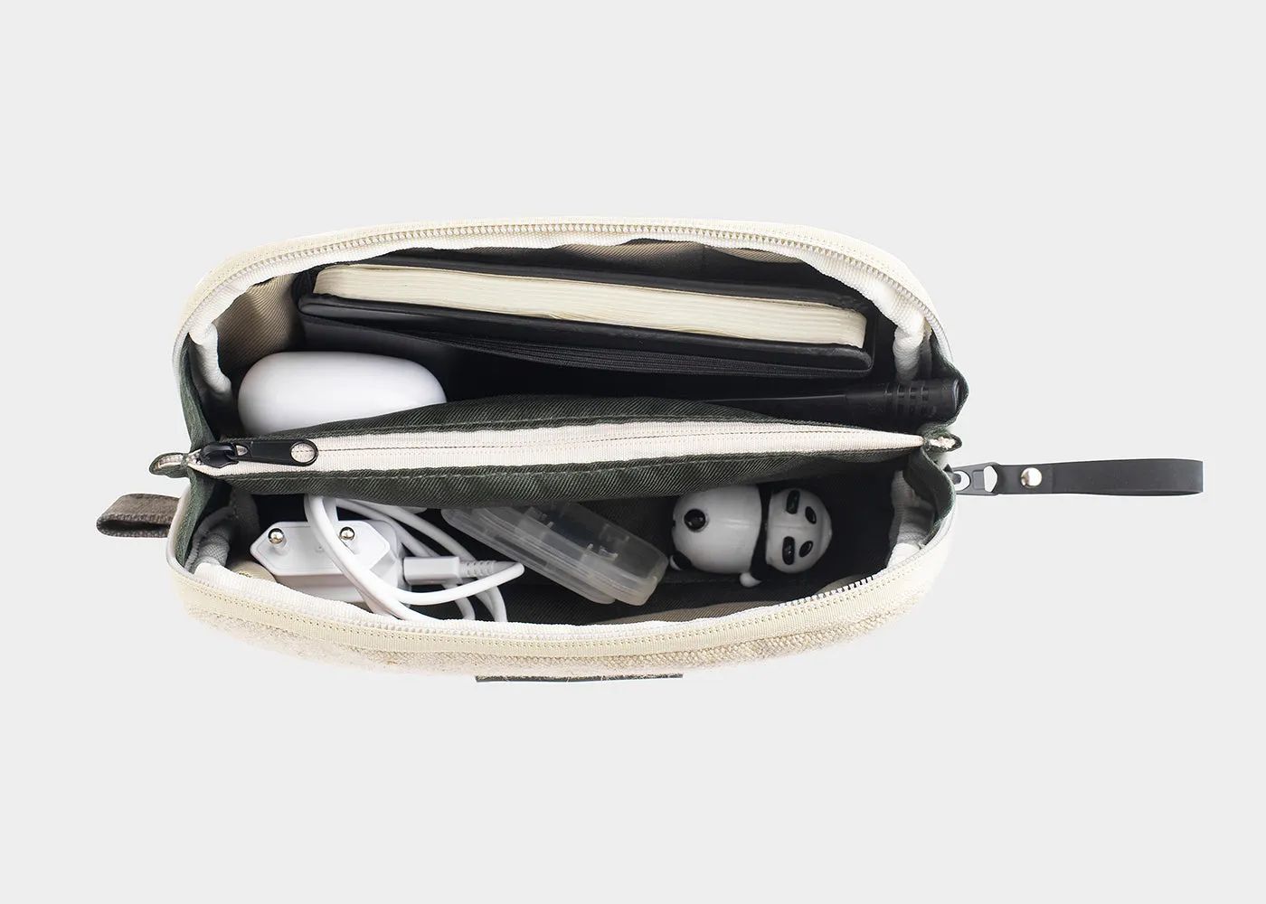 Accessory & Tech Pouch in Beige sold by Ivalo.com product image thumbnail 5