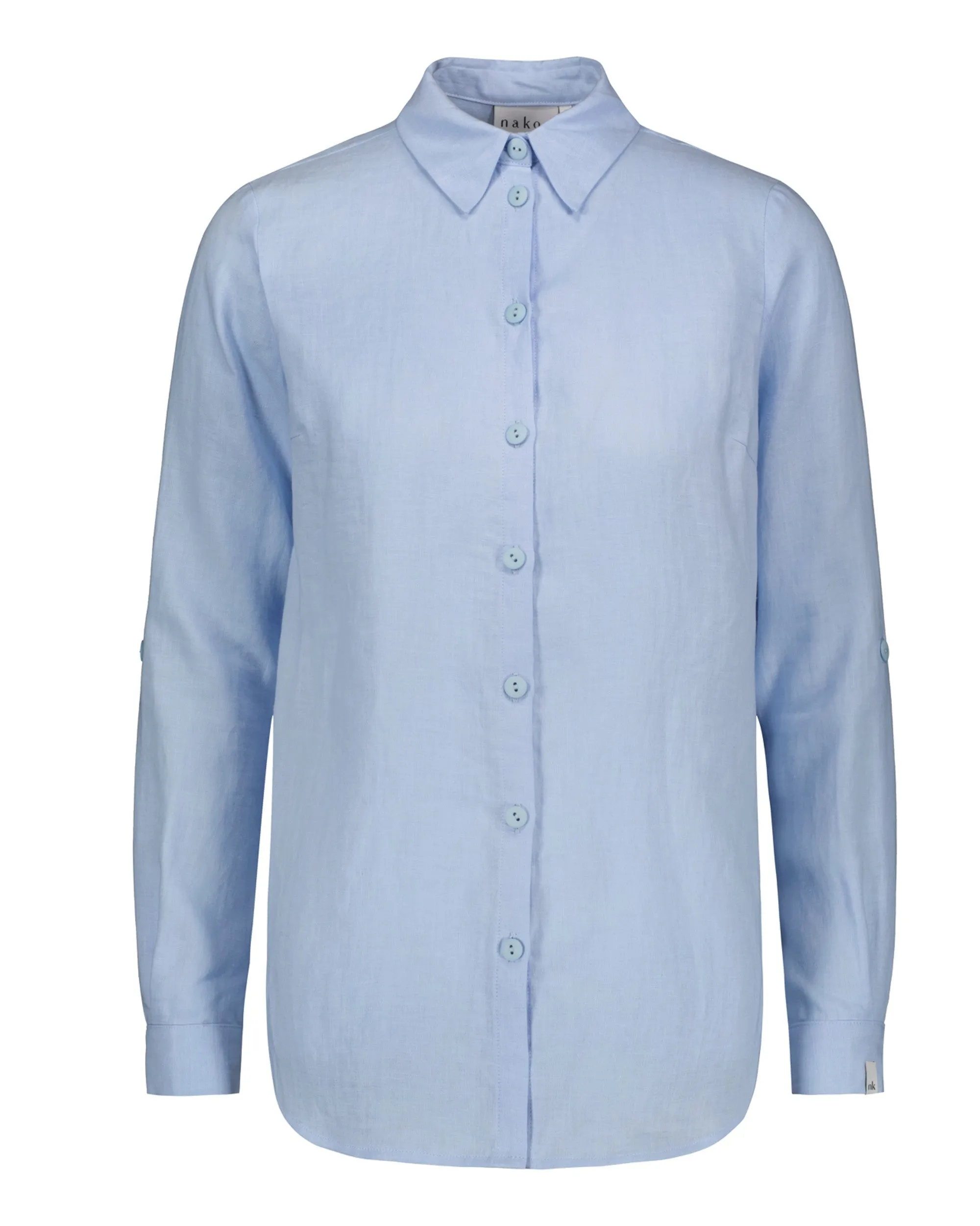 Chloe Linen Shirt Sky Blue sold by Ivalo.com product image thumbnail 2