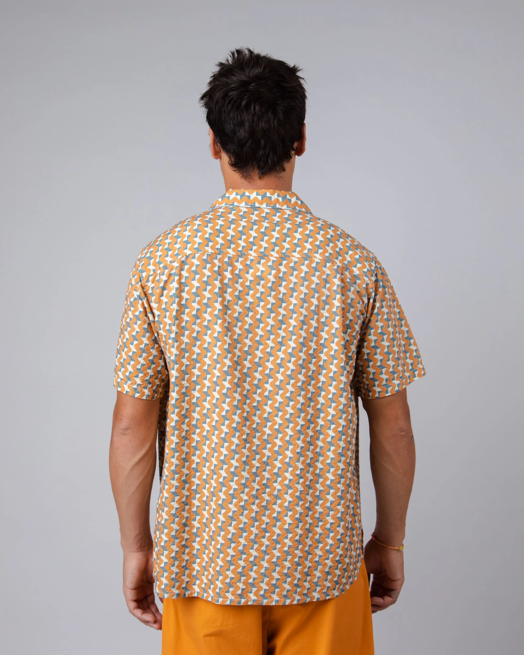 Tiles Aloha T-Shirt Ochre sold by Ivalo.com product image thumbnail 5