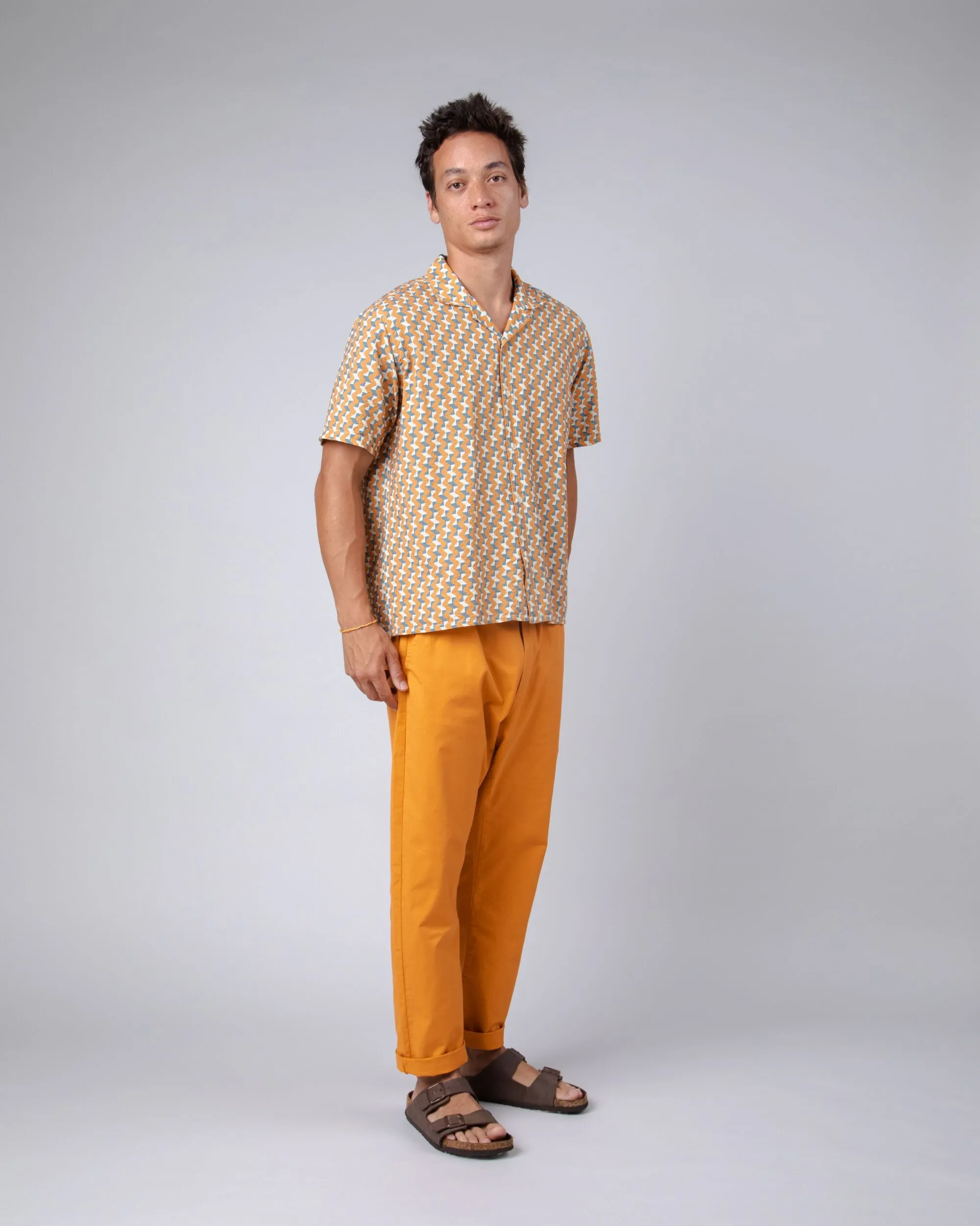 Tiles Aloha T-Shirt Ochre sold by Ivalo.com product image thumbnail 3