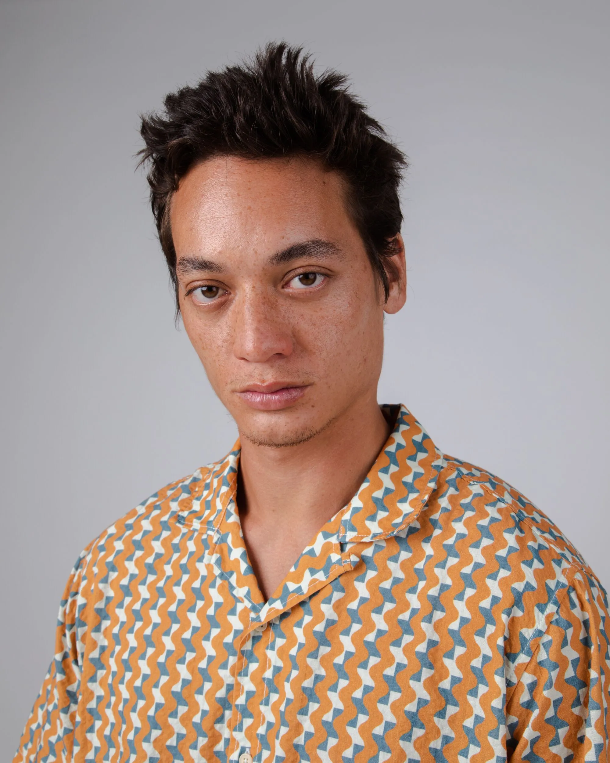 Tiles Aloha T-Shirt Ochre sold by Ivalo.com product image thumbnail 4