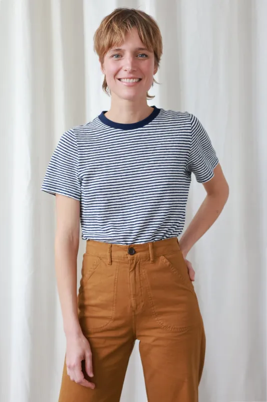Bocca T-Shirt Striped Navy/White sold by Ivalo.com
