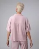 Bubble Oversize Cropped Blouse Rose sold by Ivalo.com