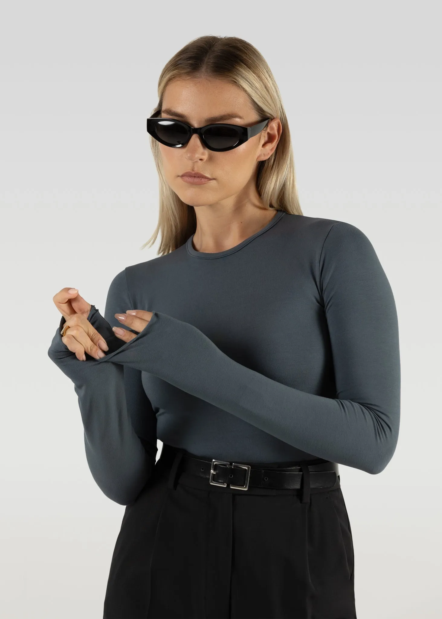 Hailey Sweater Blue sold by Ivalo.com