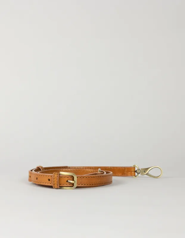 Crossbody Strap Cognac Classic Leather sold by Ivalo.com