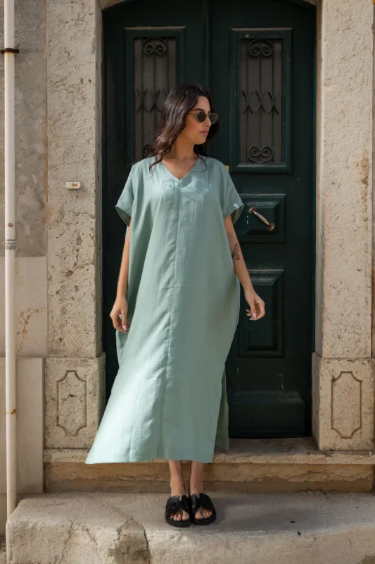 Naomi Dress Desert Sage Green sold by Ivalo.com