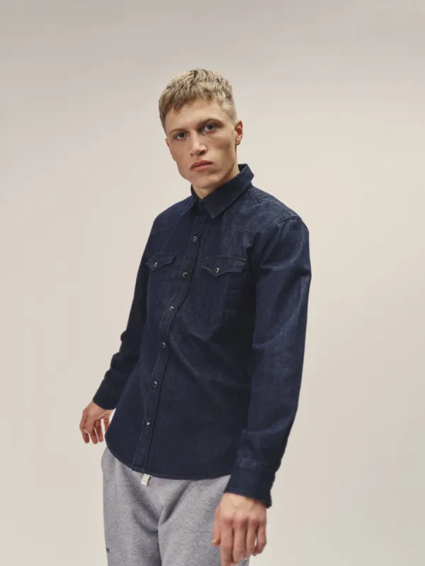 Organic Cotton Denim Shirt sold by Ivalo.com