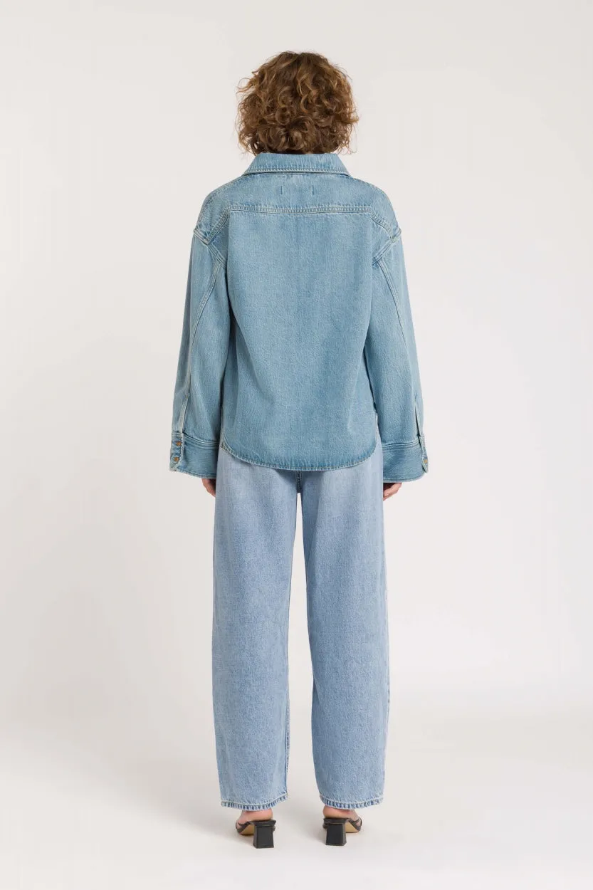 Leila Balloon Jeans Light Denim sold by Ivalo.com product image thumbnail 3