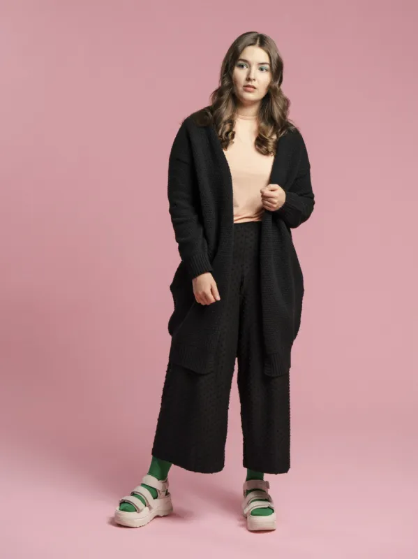 Alma Wool Cardigan Black sold by Ivalo.com