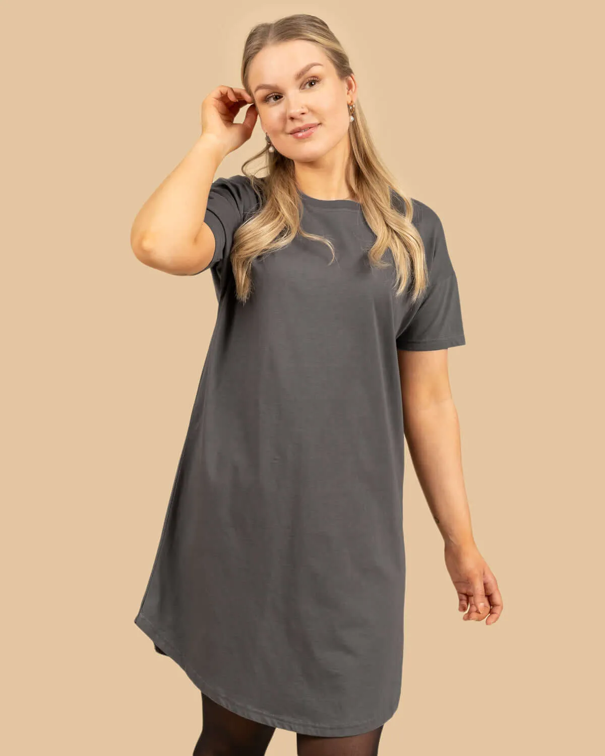 T-Shirt Dress Grey sold by Ivalo.com