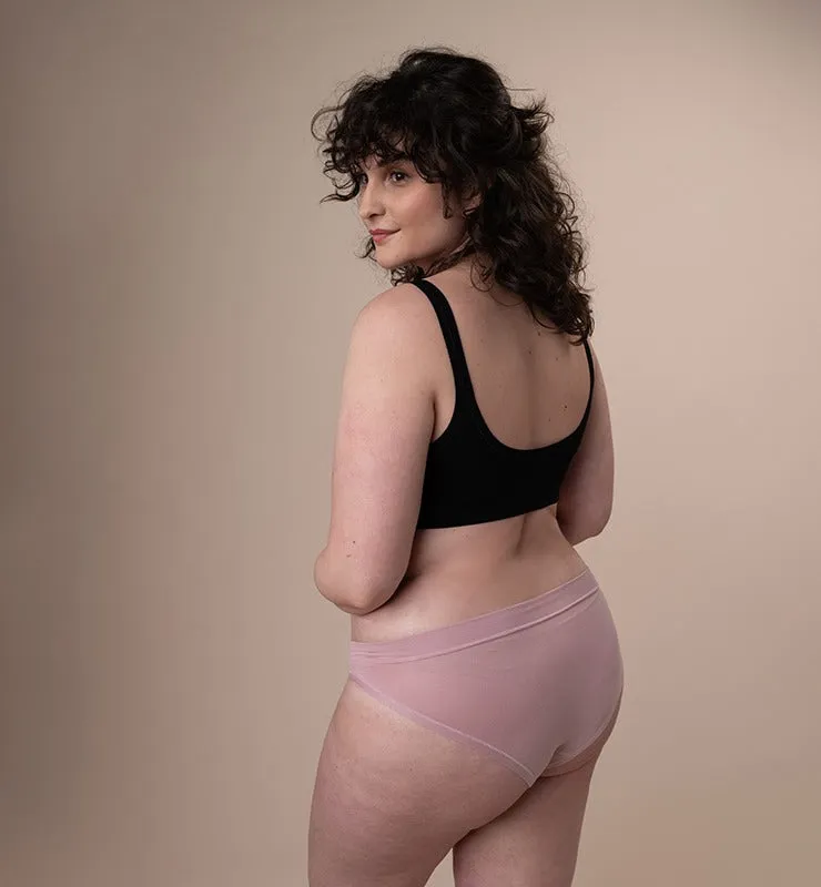 Women’s Briefs Natural Fabric Powder Pink - 2 Pack sold by Ivalo.com product image thumbnail 3