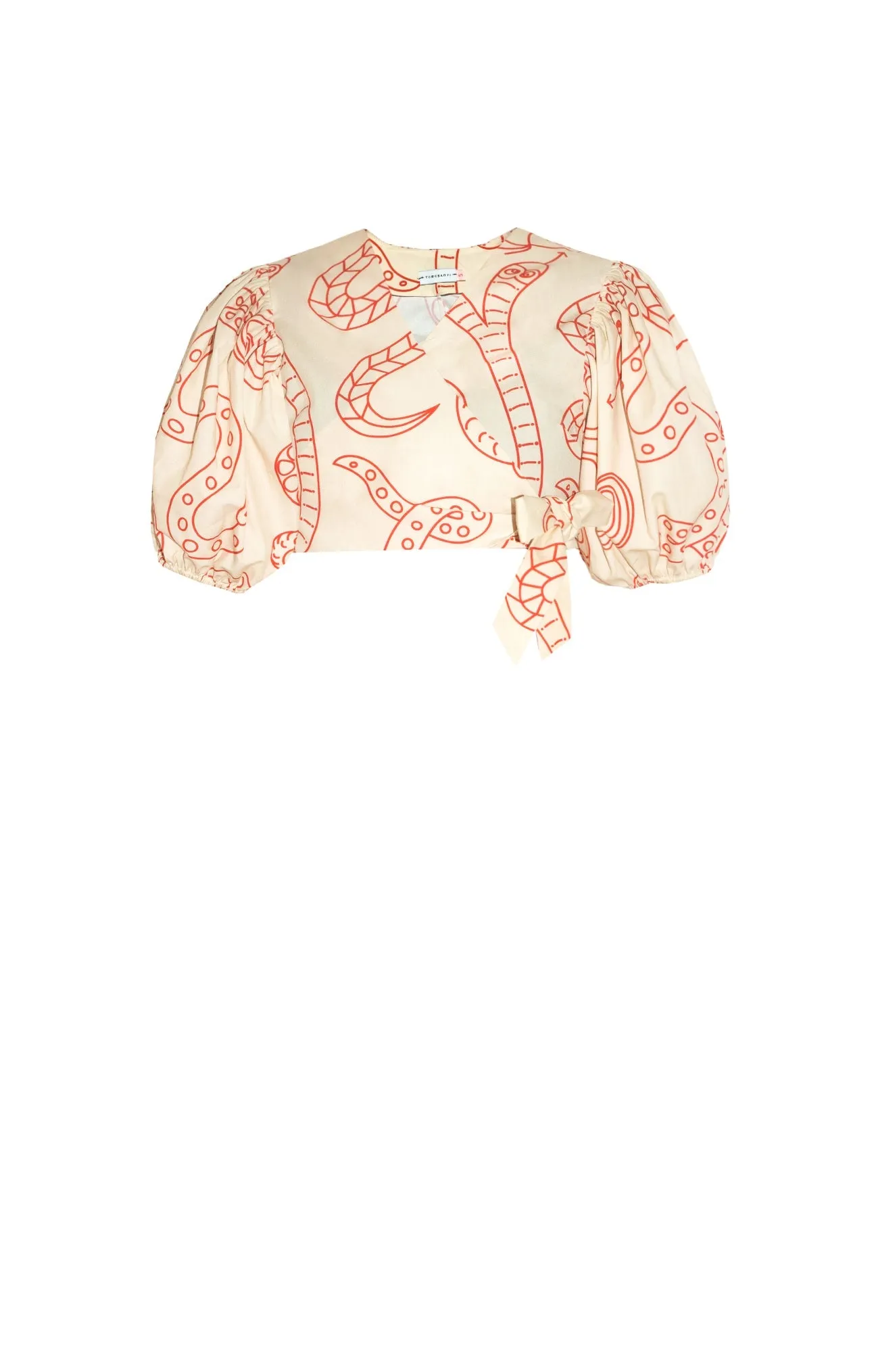 Boros Wrap Blouse Snakes Beige sold by Ivalo.com product image thumbnail 3