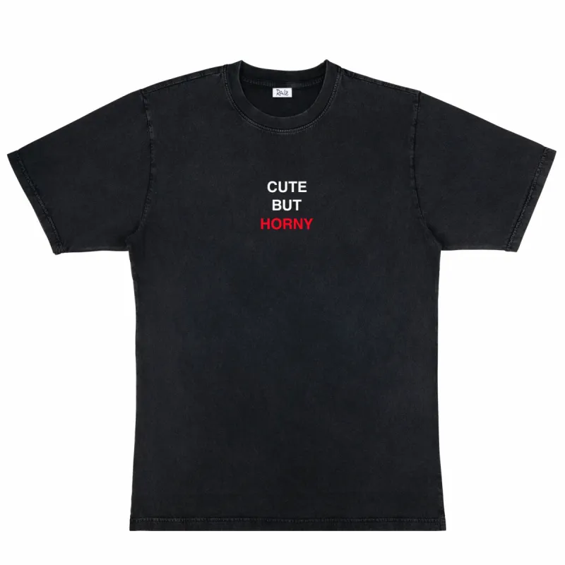 Cute But T-Shirt Black sold by Ivalo.com