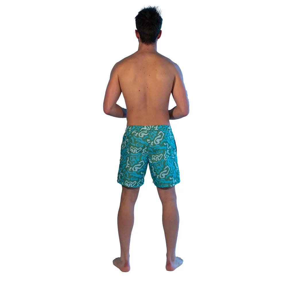 Swim Boxer Medium Green Coral sold by Ivalo.com product image thumbnail 2