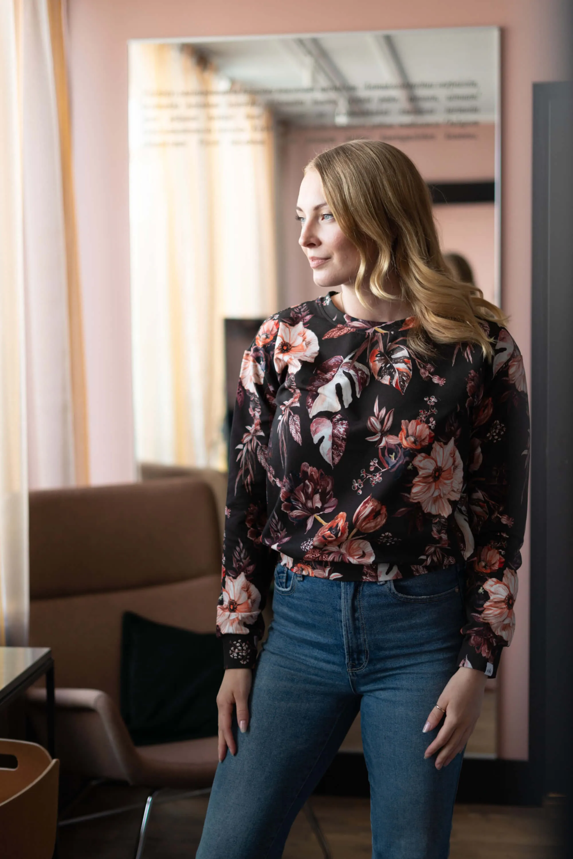 Casual Chic Print Shirt Harvest Poppies sold by Ivalo.com